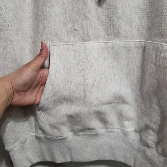 Champion Reverse Weave Hoodie Textured Logo Letters - Picture 5 of 7